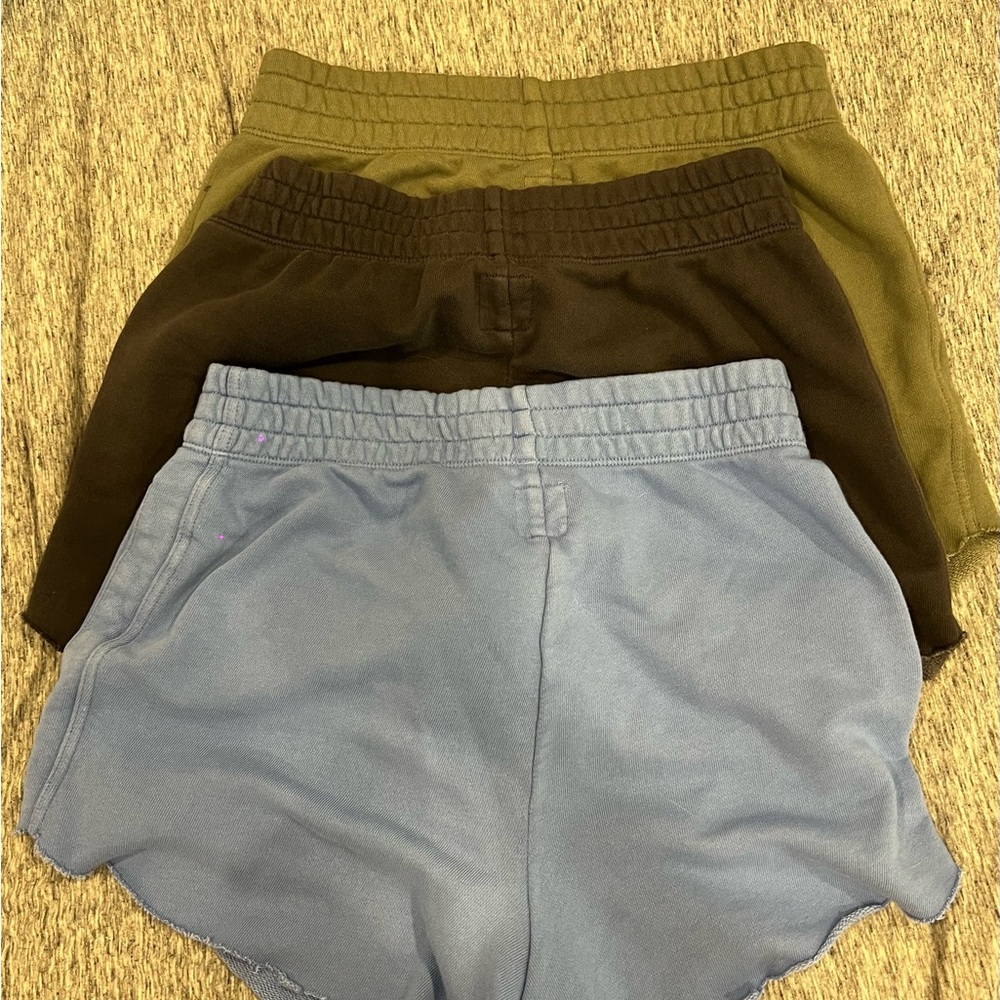Aerie Sweat Shorts- pack of 3
